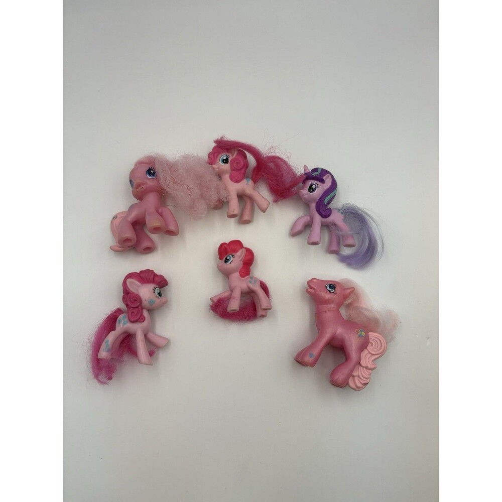6 McDonalds My Little Pony  HAPPY MEAL TOYS Various Years
